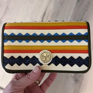 Tory Burch Robinson Zig Zag multi crossbody bag